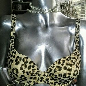Victoria Secret animal print bra size 36A